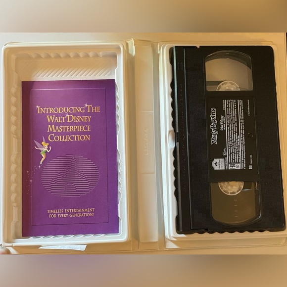 VHS WALT DISNEY MASTERPIECE COLLECTION MARY POPPINS Disney Classics Movies - Picture 4 of 5
